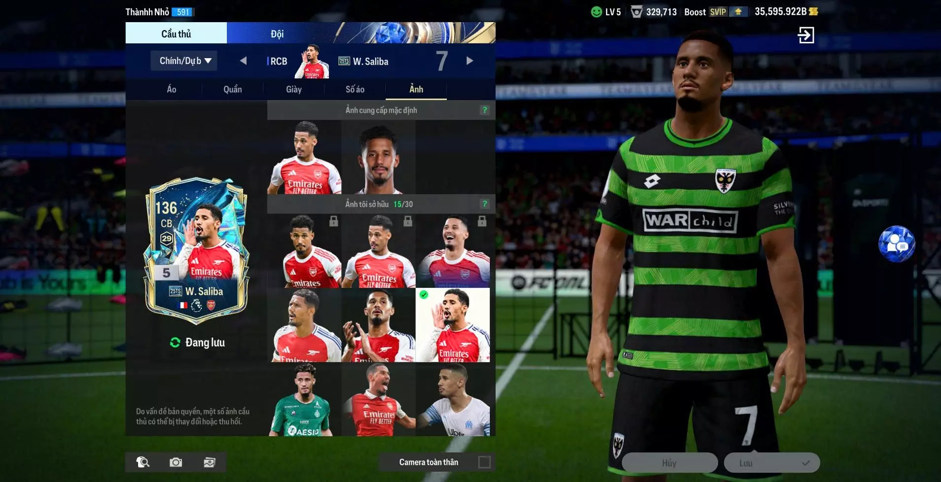 Acc Arsenal số chờ - Image 2