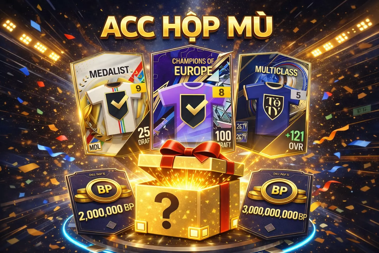 Acc hộp mù